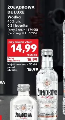 Wódka De Luxe promocja w Kaufland