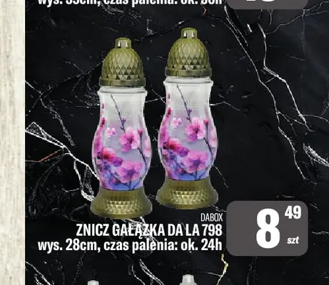 Znicz Gałązka Da La 798 Dabox promocja w Tomi Markt