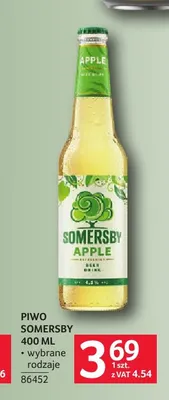 Piwo Somersby promocja w Selgros
