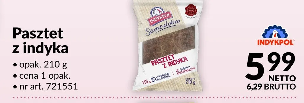 Pasztet z indyka promocja w Makro