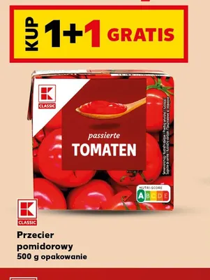 Przecier pomidorowy K-Classic promocja w Kaufland