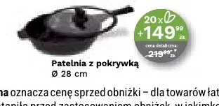 Garnek z pokrywą 28 cm obsidian Zwieger promocja w Stokrotka
