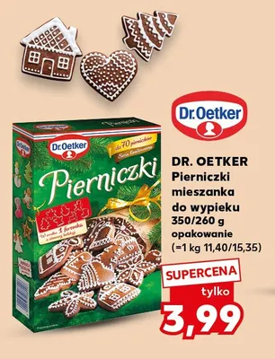Pierniczki mieszanka do wypieku Dr. Oetker promocja w Kaufland