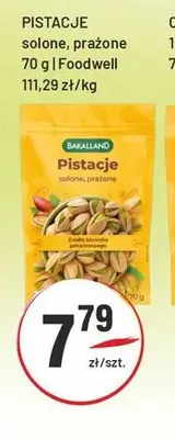Pistacje Bakalland solone prażone promocja w Sedal
