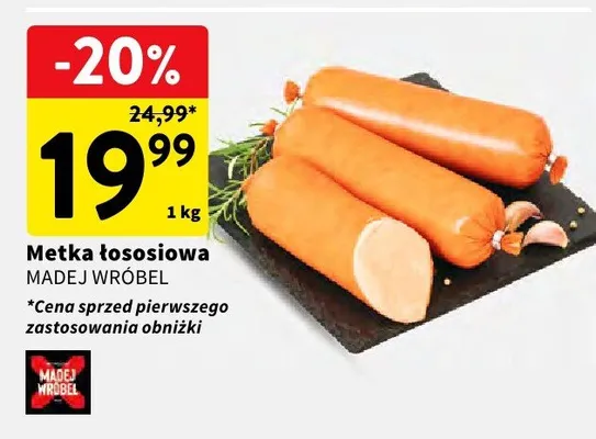 Metka łososiowa promocja w Intermarche
