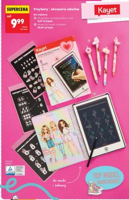 Tablet do nauki z kartami Kayet promocja w Biedronka