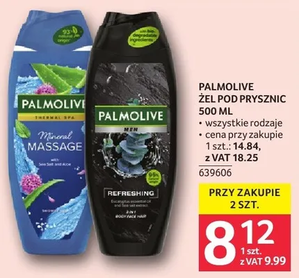 Żel pod prysznic PALMOLIVE 500 ML promocja w Selgros