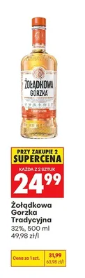 Likier Żołądkowa Gorzka Tradycyjna promocja w Biedronka