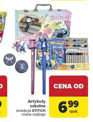 Artykuły szkolne kolekcja Stitch Carrefour promocja w Carrefour