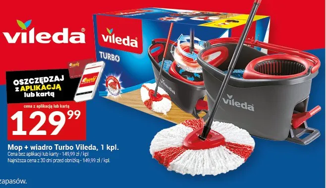 Mop + wiadro Turbo promocja w Twój Market
