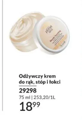 Odżywczy krem do rąk, stóp i łokci Avon Planet Spa Blissfully Nourishing promocja w AVON