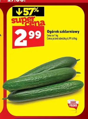Ogórek szklarniowy promocja w TOPAZ