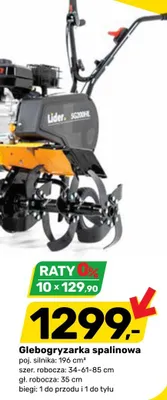 Glebogryzarka spalinowa promocja w Bricomarche