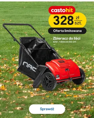 Zbieracz do liści szer. robocza 66 cm Nac promocja w Castorama