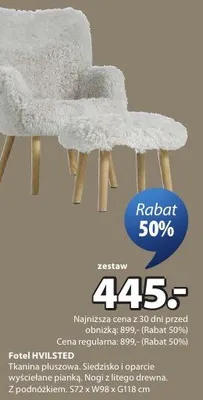 Zestaw Fotel Hvidsted promocja w Jysk