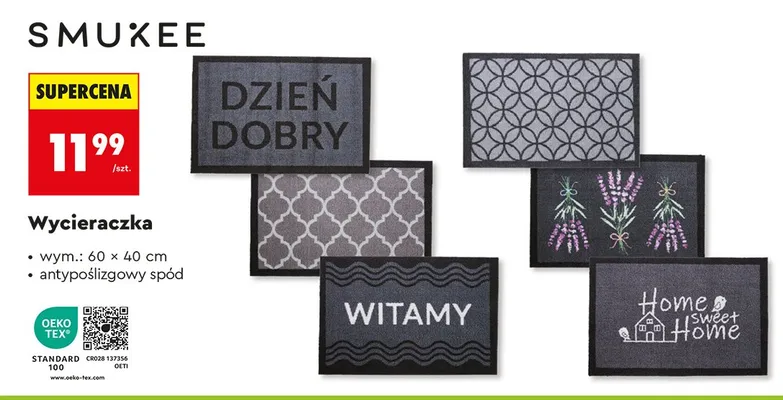 Wycieraczka promocja w Biedronka