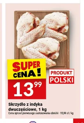 Skrzydło z indyka dwuczęściowe promocja w Twój Market