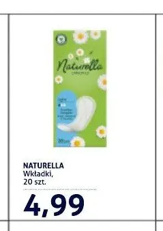 Wkładki higieniczne Naturella promocja w Blue Stop