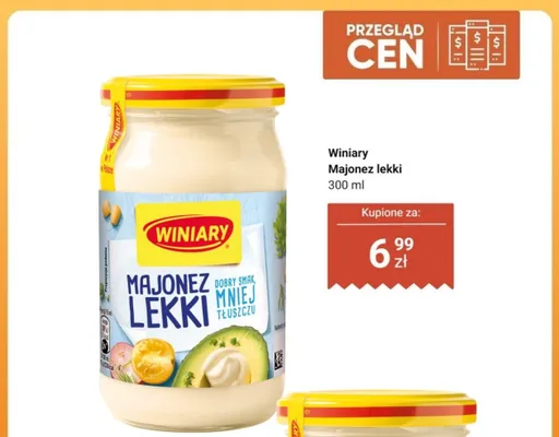 Majonez lekki Winiary promocja w Dino