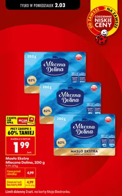 Masło promocja w Biedronka