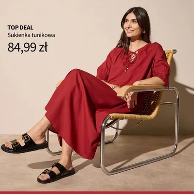 Sukienka tunikowa promocja w bonprix