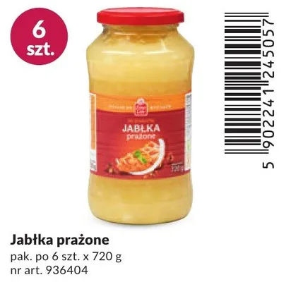 Jabłka prażone promocja w Makro