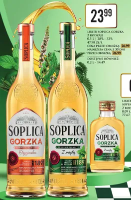 Likier gorzka oryginalna promocja w Dino