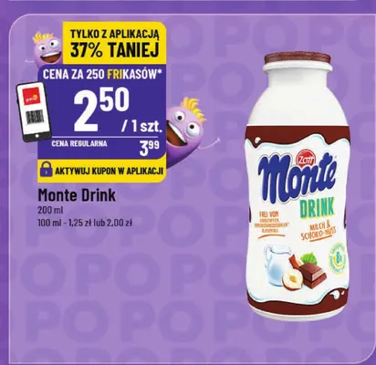 Napój Monte Drink promocja w POLOmarket