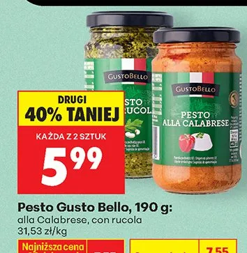 Pesto alla Calabrese promocja w Biedronka