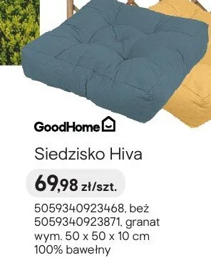 Siedzisko Hiva promocja w Castorama