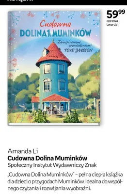 Książka Cudowna Dolina Muminków promocja w Empik
