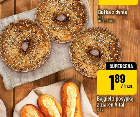 Bułka z dynią promocja w POLOmarket