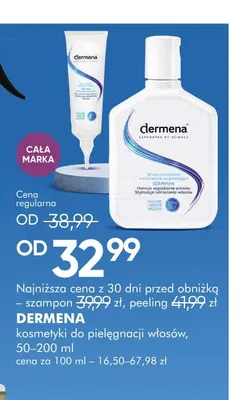 Kosmetyki do pielęgnacji włosów Dermena promocja w Super-Pharm