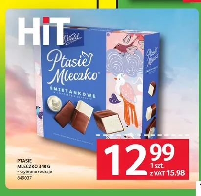 Ptasie Mleczko E.Wedel promocja w Selgros