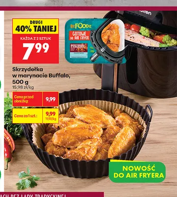 Skrzydełka w marynacie Buffalo Befoodie promocja w Biedronka
