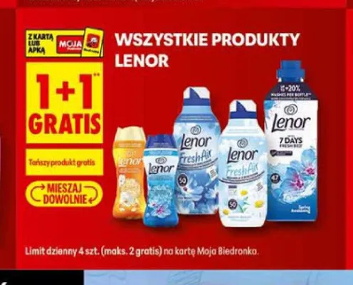 Produkty Lenor promocja w Biedronka