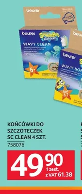 Końcówki do szczoteczek Beurer Sc Clean promocja w Selgros