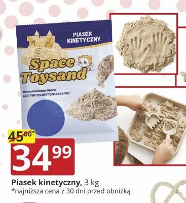 Piasek kinetyczny Space Toysand promocja w Prymus AGD