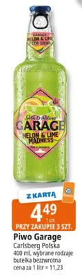 Piwo Garage Melon & Lime Madness promocja w Leclerc
