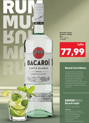 Rum Carta Blanca, Spiced promocja w Kaufland