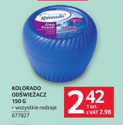 Odświeżacz powietrza Kolorado promocja w Selgros