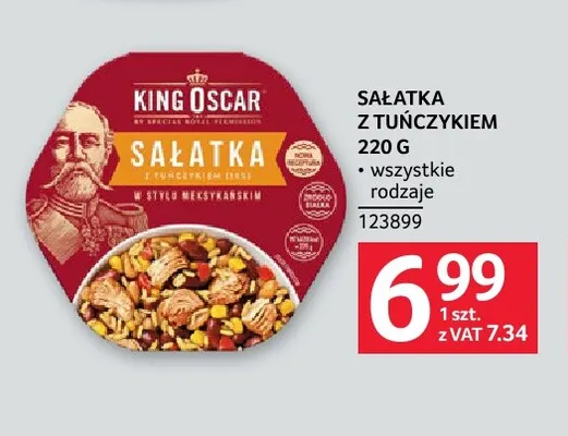 Sałatka z tuńczykiem King Oscar promocja w Selgros