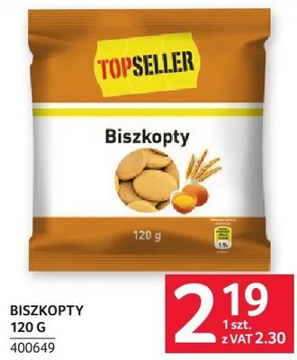Biszkopty 120 g promocja w Selgros