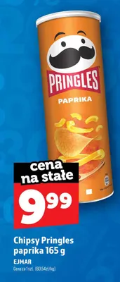 Chipsy Pringles paprika promocja w TOPAZ