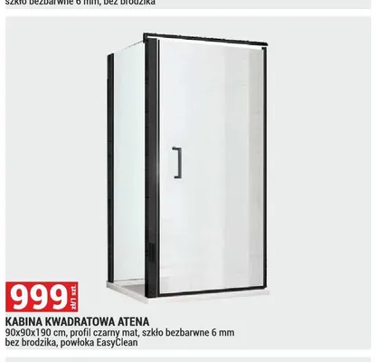 Kabina kwadratowa Atena promocja w Merkury Market