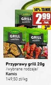 Przyprawa grill pikantny Kamis promocja w API Market