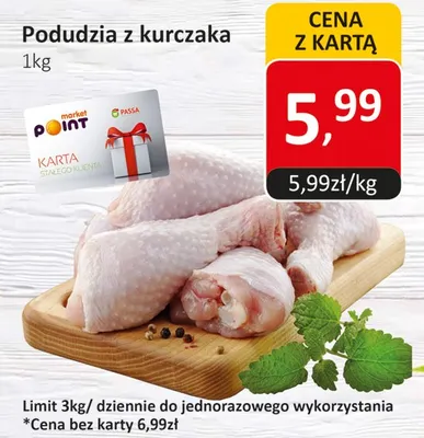 Podudzia z kurczaka promocja w Market Point