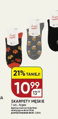 Skarpety męskie Arges promocja w Chata Polska