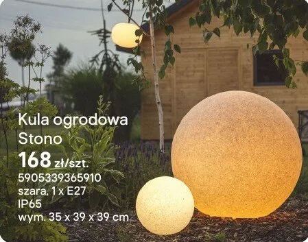 Kula ogrodowa Stono promocja w Castorama
