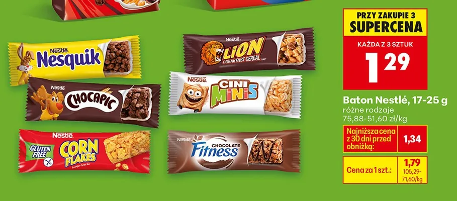 Baton promocja w Biedronka